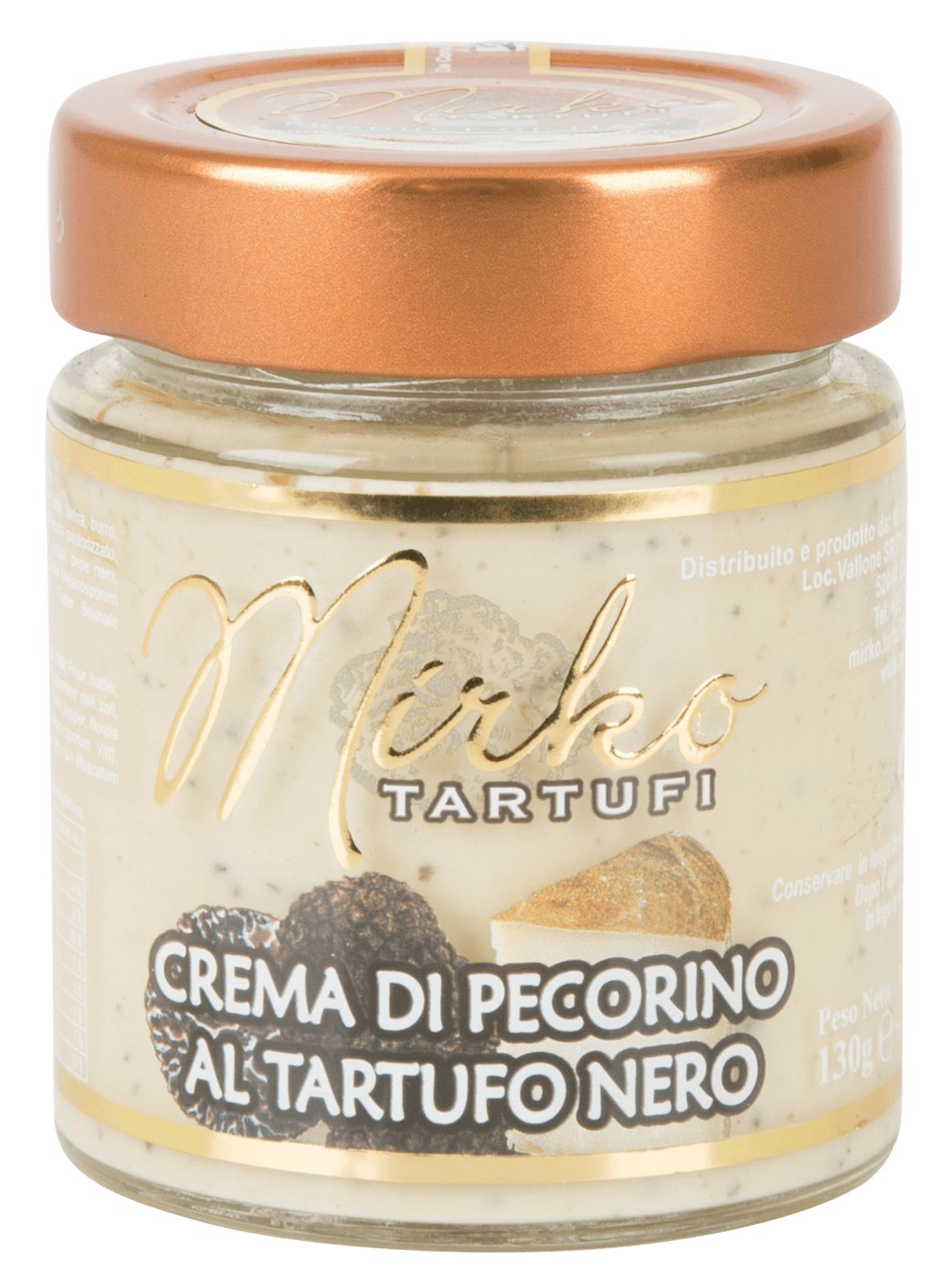 Mirko Tartufi | crema di pecorino al tartufo nero Mirko Tartufi | crema di pecorino al tartufo nero